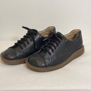Vintage Dr Martens Strong Black Leather, Unisex Leather Shoes.